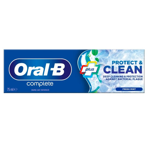خمیر دندان Oral-B Plus حجم ۷۵ میلیلیتر