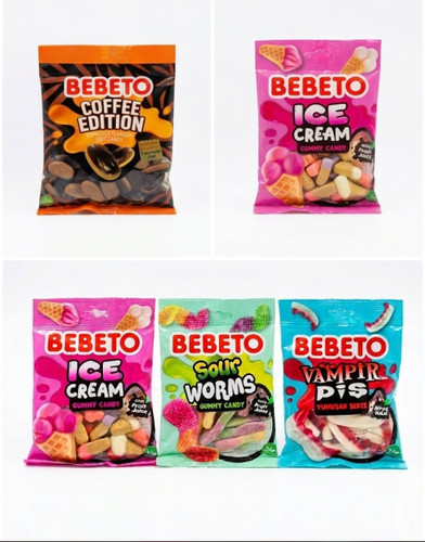 پاستیل ببتو (Bebeto) ۸۰ گرم با طعم
