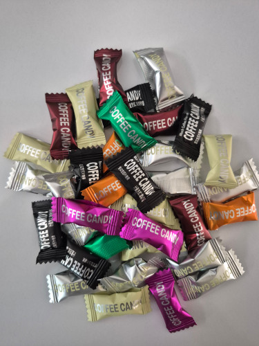 آبنبات(قرص)قهوه کافی کندی (Coffee Candy)میکس 1 کیلوگرم