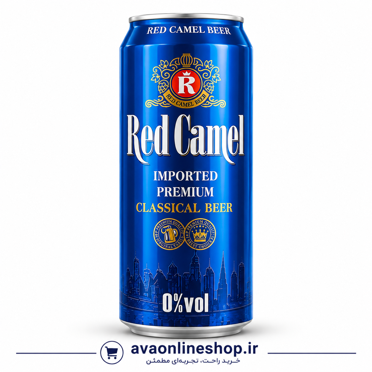 نوشیدنی مالت بدون الکل رد کمل (Red Camel) کلاسیک 330 میل