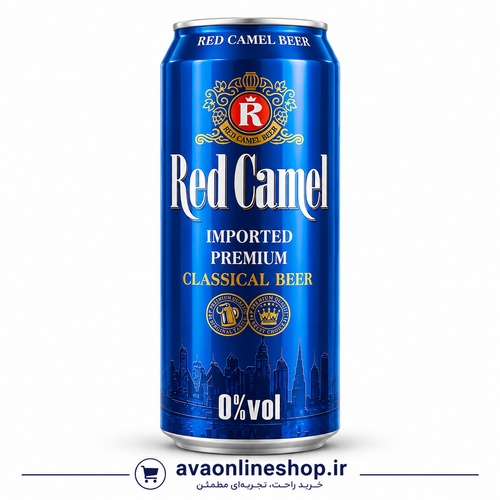 نوشیدنی مالت بدون الکل رد کمل (Red Camel) کلاسیک 330 میل