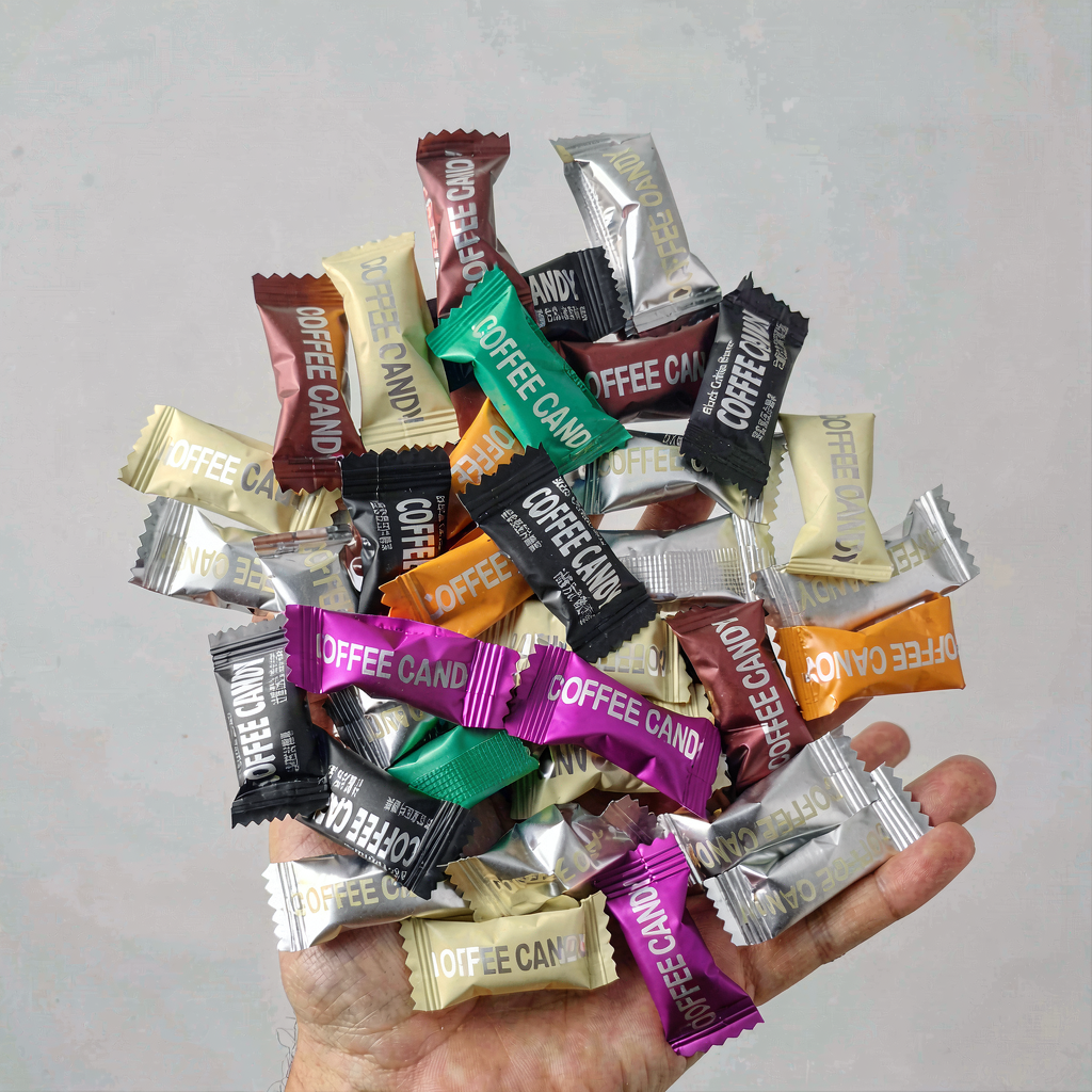 آبنبات(قرص)قهوه کافی کندی (Coffee Candy)میکس 250 گرم