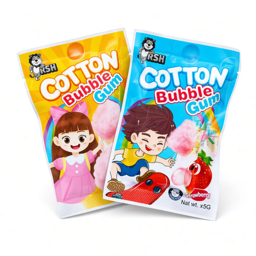آدامس پشمکی RSH Cotton Bubble Gum 2 دو طعم جذاب (۵ گرمی)